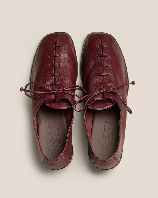 PLEGADA HEELED - Deconstructed Lace-up Shoe