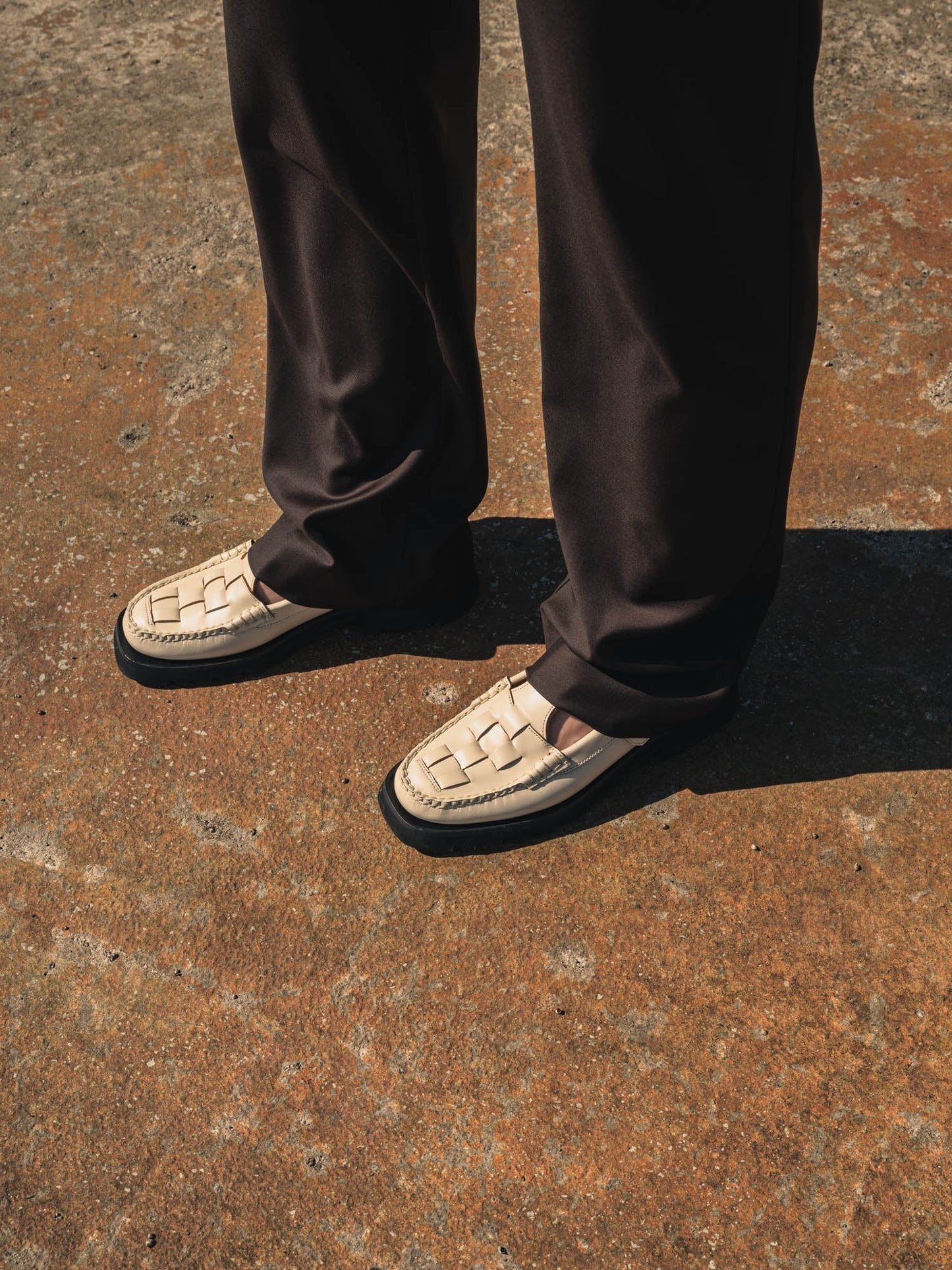 SOLLER SPORT - Tread Sole T-Bar Loafer