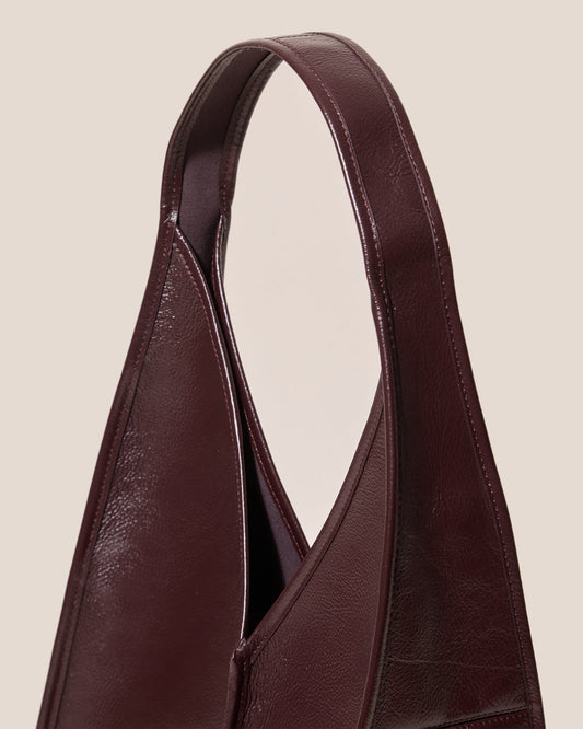 CALELLA HOBO - Leather-trimmed Shoulder Bag