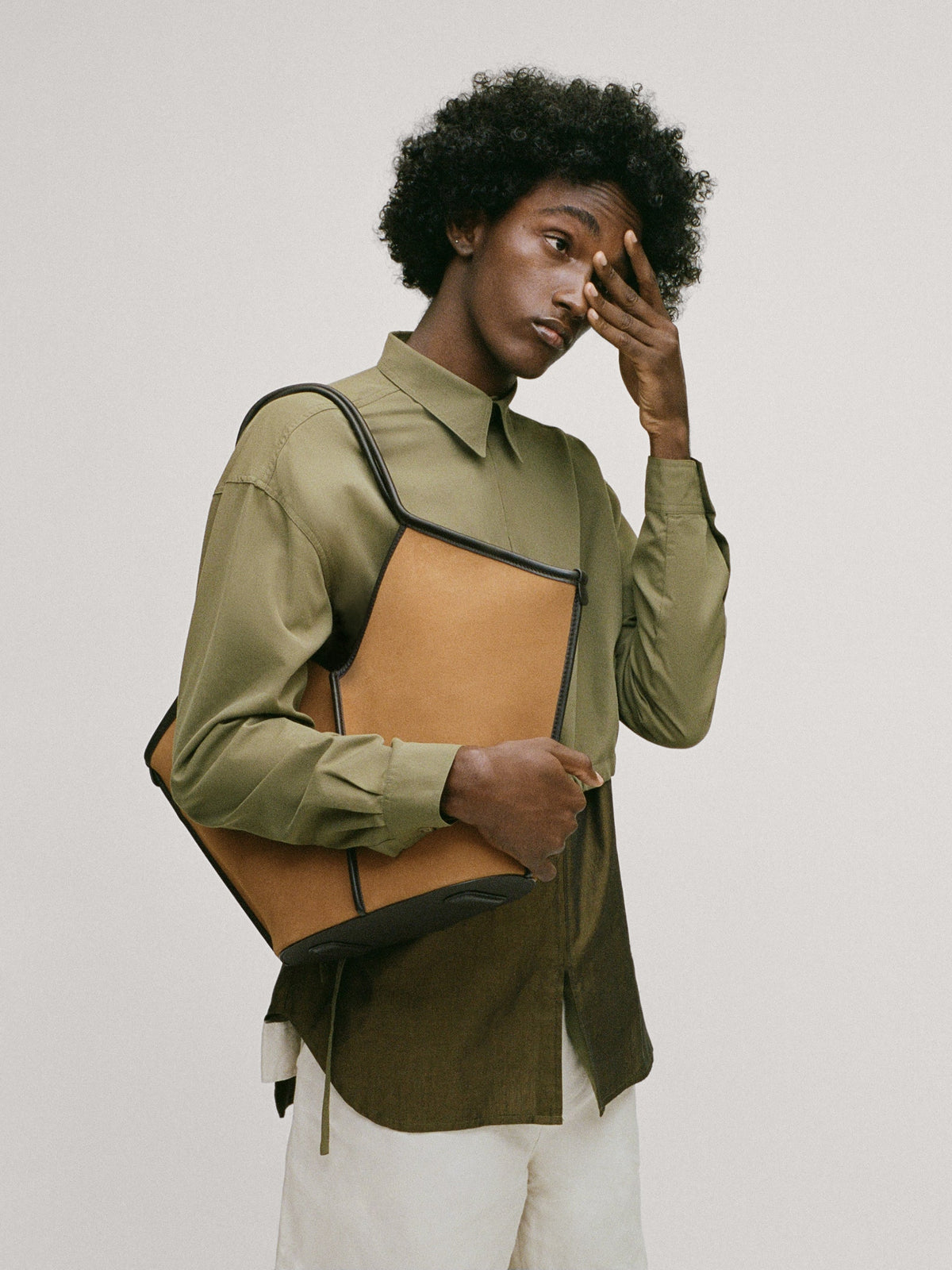 CALELLA SUEDE - Calf Suede Tote Bag