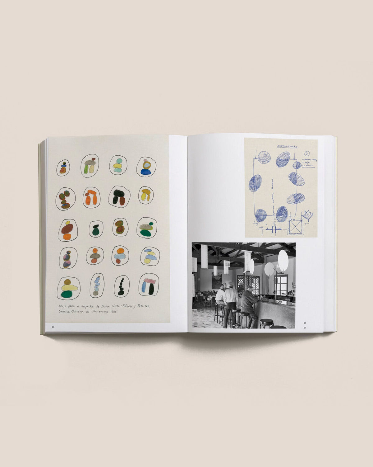 SPHERES AND POTATOES. UNDISCIPLINED PORTRAIT OF GABRIEL ORDEIG COLE - Various Authors Book