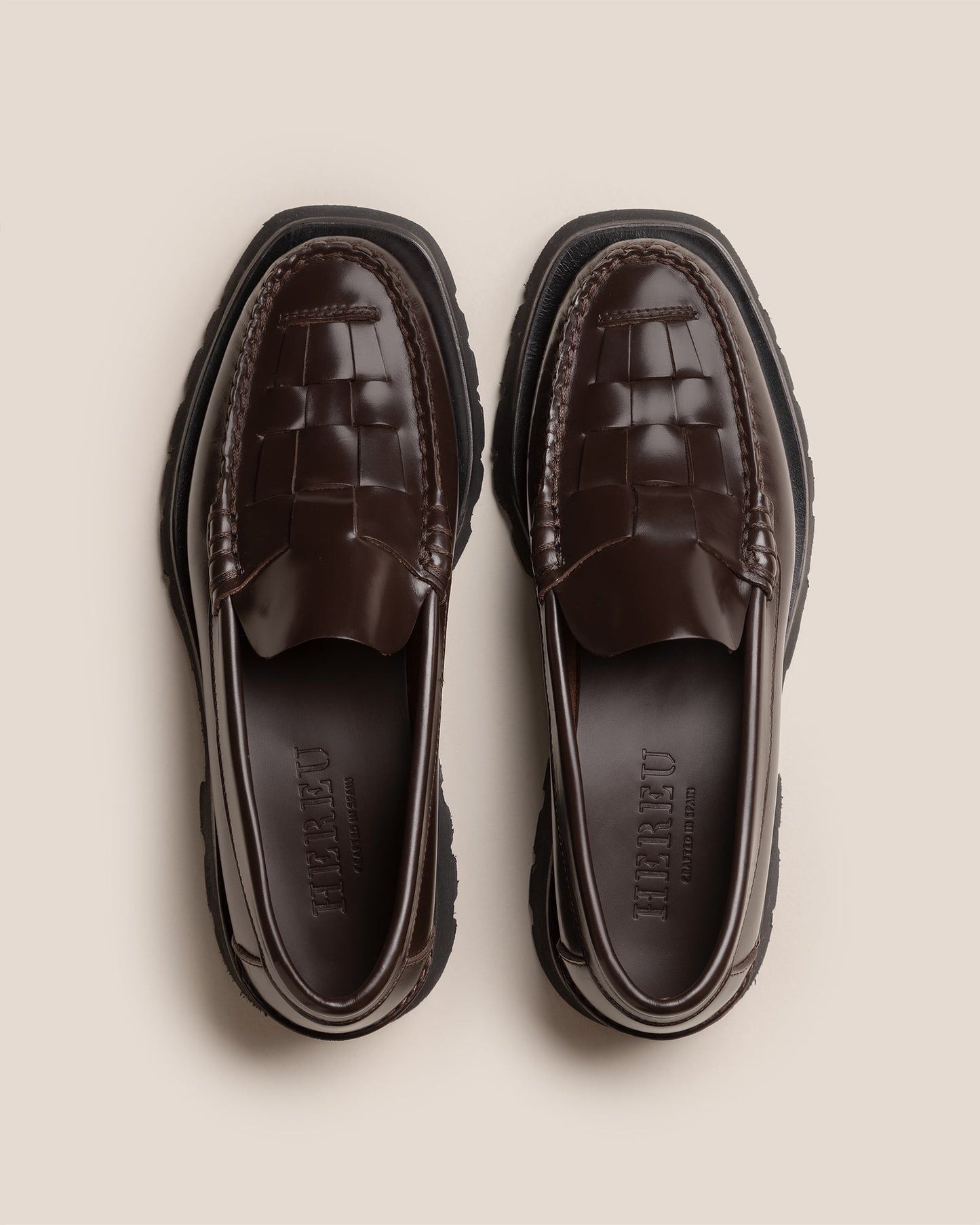 NOMBELA SPORT - Men's Tread Sole Interwoven Detail Slip-On Loafer
