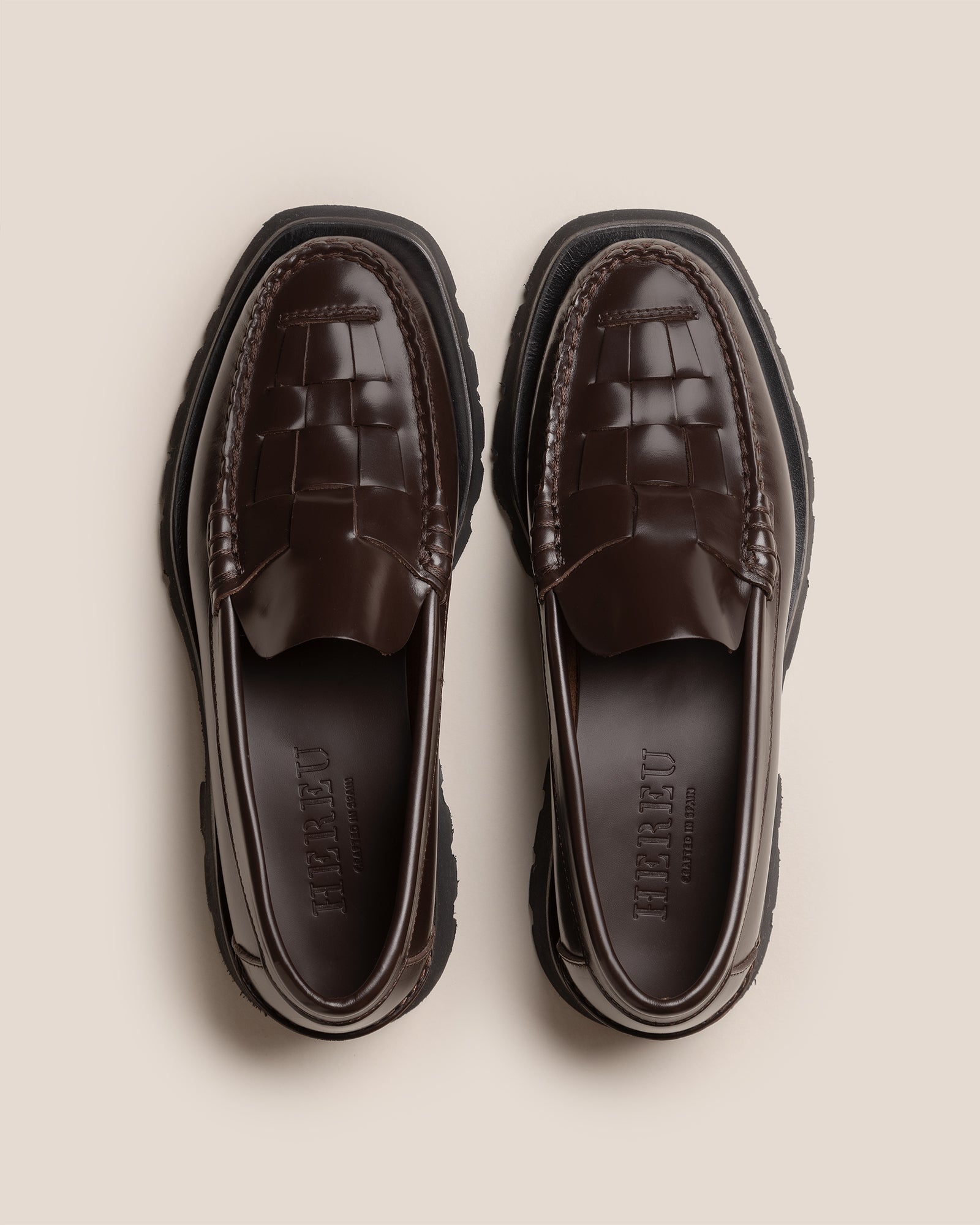 NOMBELA SPORT - Men's Tread Sole Interwoven Detail Slip-On Loafer