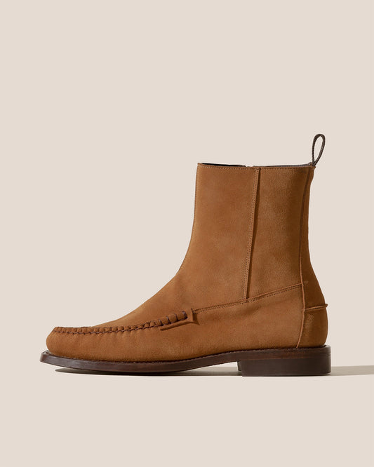 ANDREU SUEDE - Men's Low-calf Zipped Boot