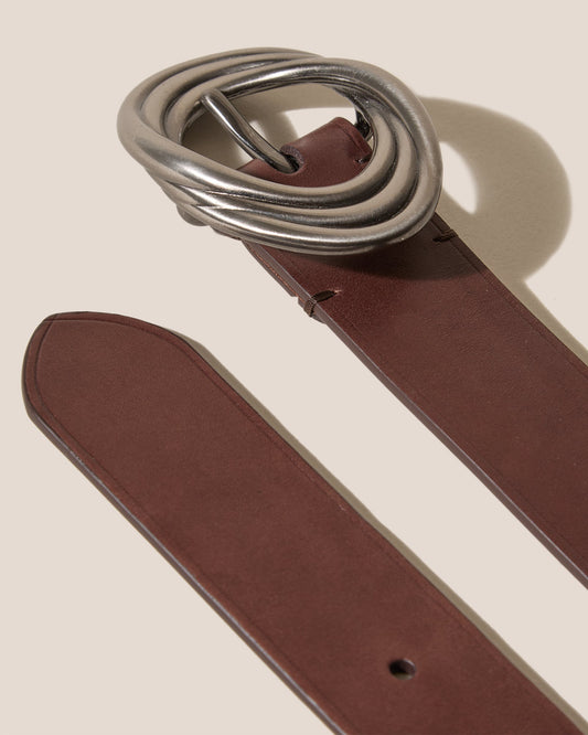 ESPIRAL - Interlaced Oval Buckle Belt