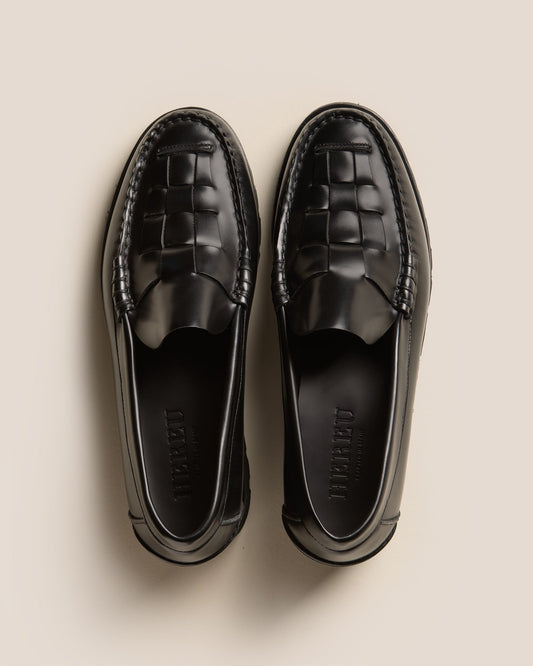 NOMBELA R SPORT - Men's Tread Sole Interwoven Detail Slip-On Loafer