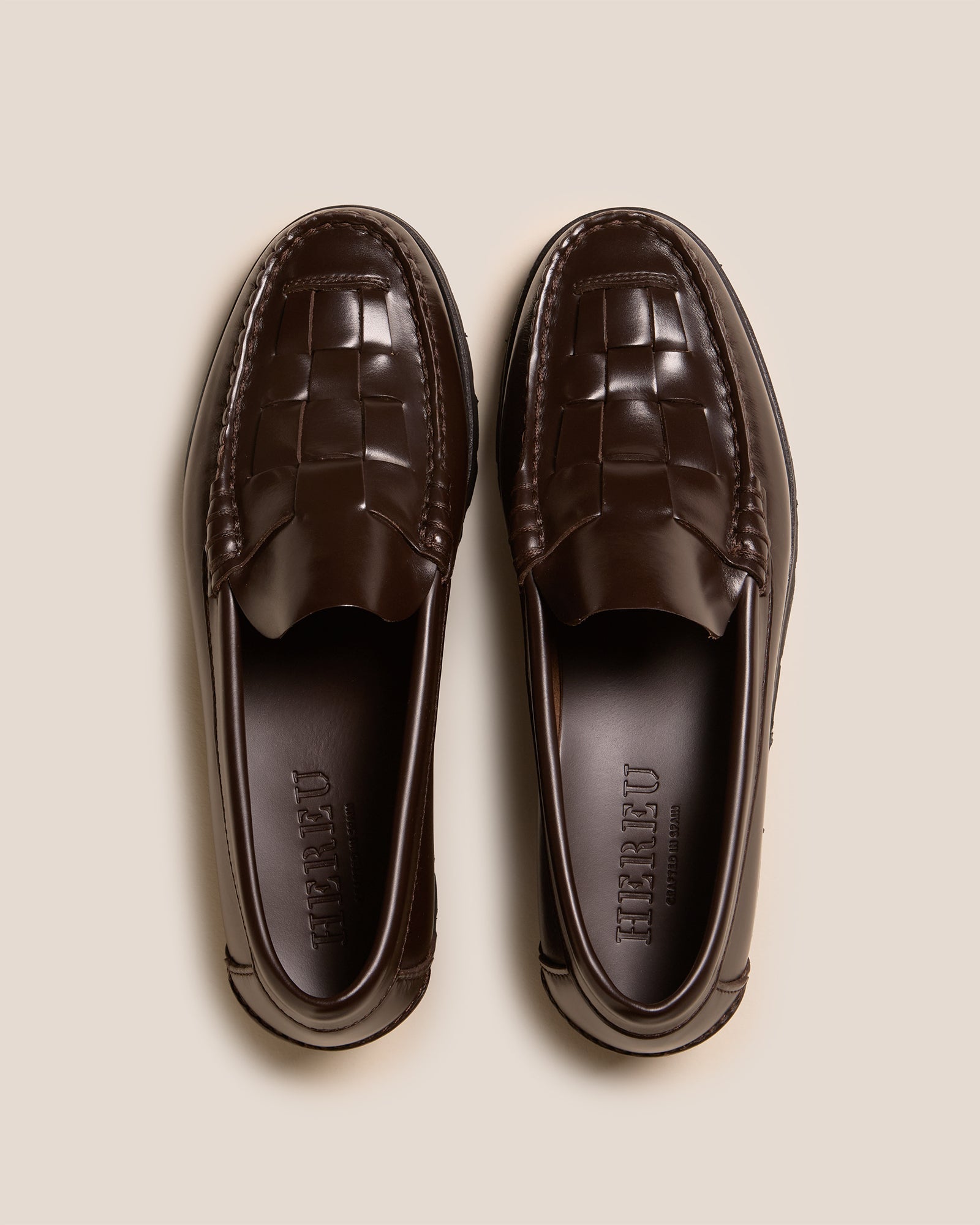 NOMBELA R SPORT - Men's Tread Sole Interwoven Detail Slip-On Loafer