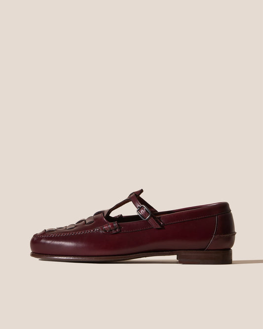 MAQUEDA - Interwoven T-Bar Loafer