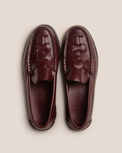 NOMBELA R SPORT - Tread Sole Interwoven Detail Slip-On Loafer