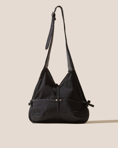 LLIGAM - Hobo-Shaped Cotton Crossbody Bag