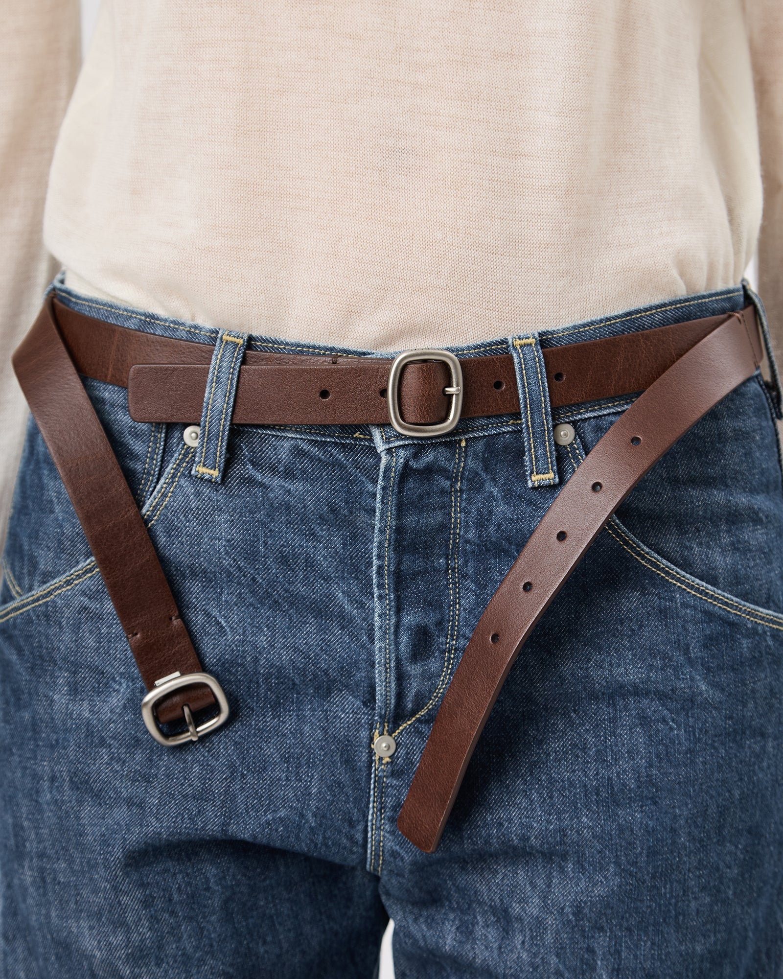 DOBLEC - Deconstructed Double Buckle Belt