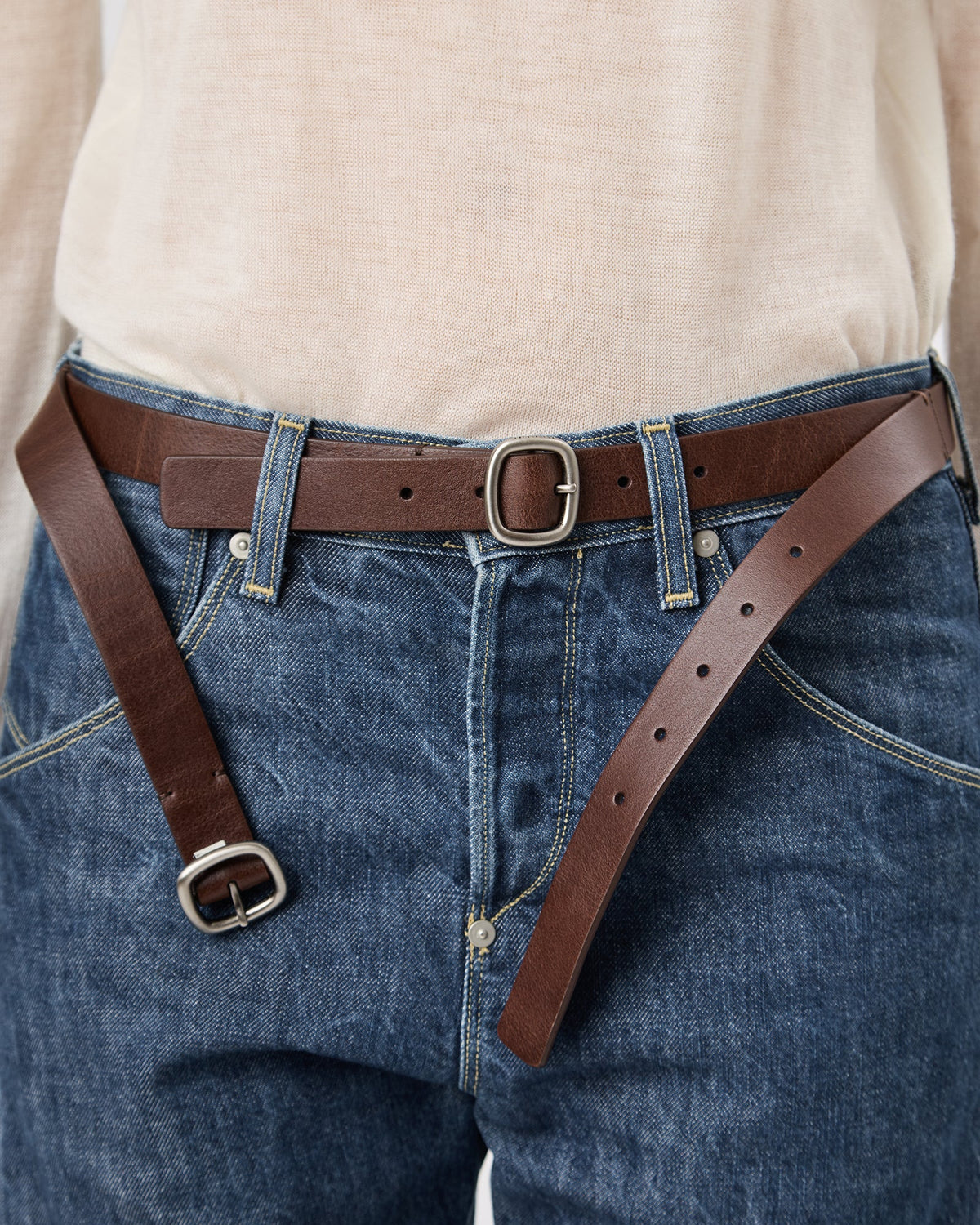 DOBLEC - Deconstructed Double Buckle Belt