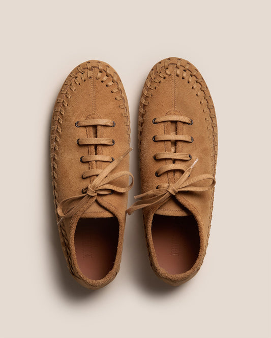 BIRLA SUEDE - Men's Braided Leather Sporty Shoe