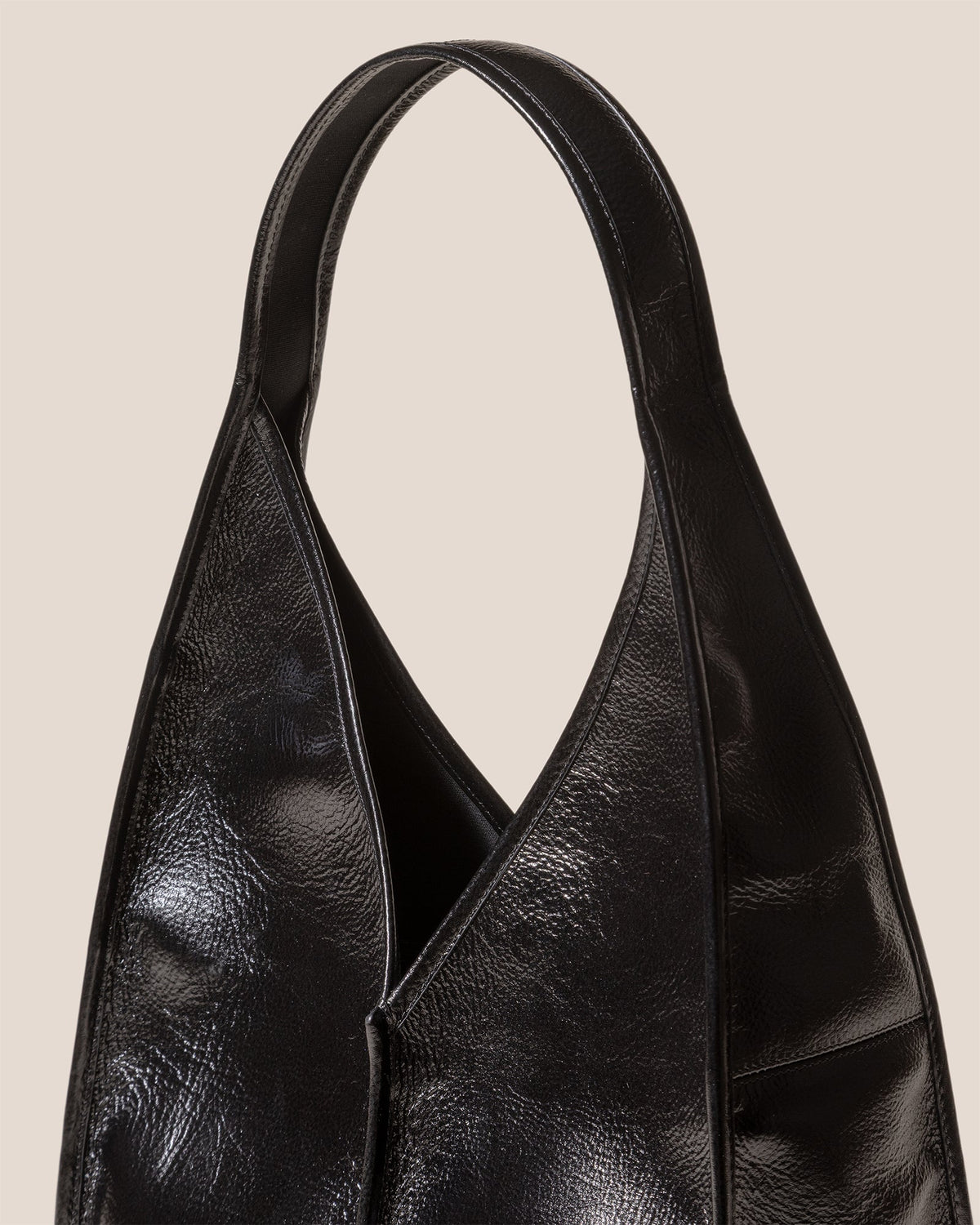 CALELLA HOBO - Leather-trimmed Shoulder Bag
