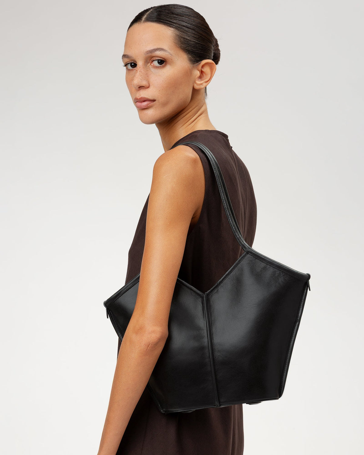 CALELLA S - Leather Tote Bag