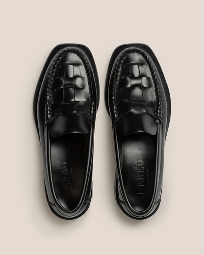 NOMBELA - Men's Interwoven Detail Slip-On Loafer