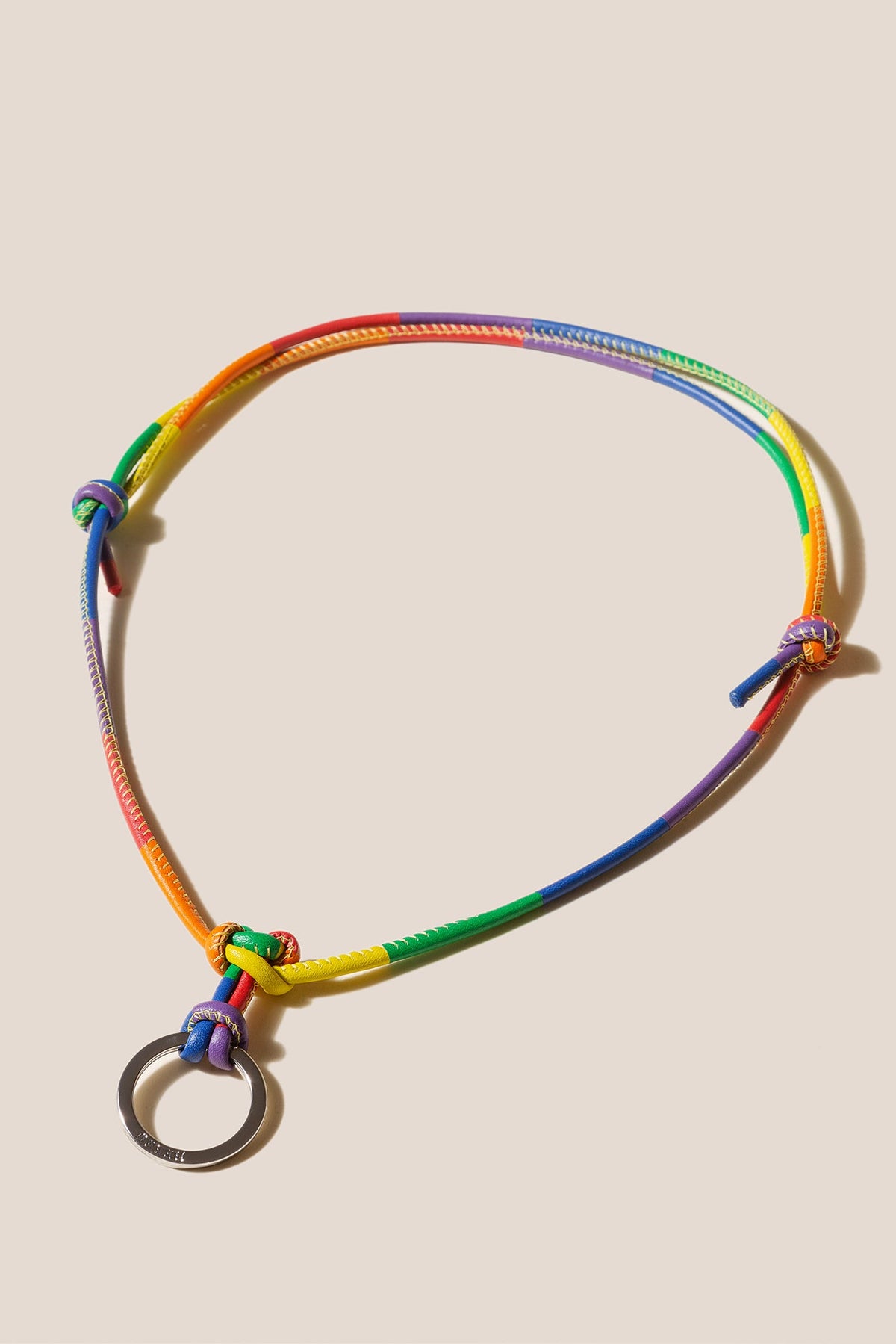 PRIDE KEYCHAIN - Multicoloured Patchwork Keychain