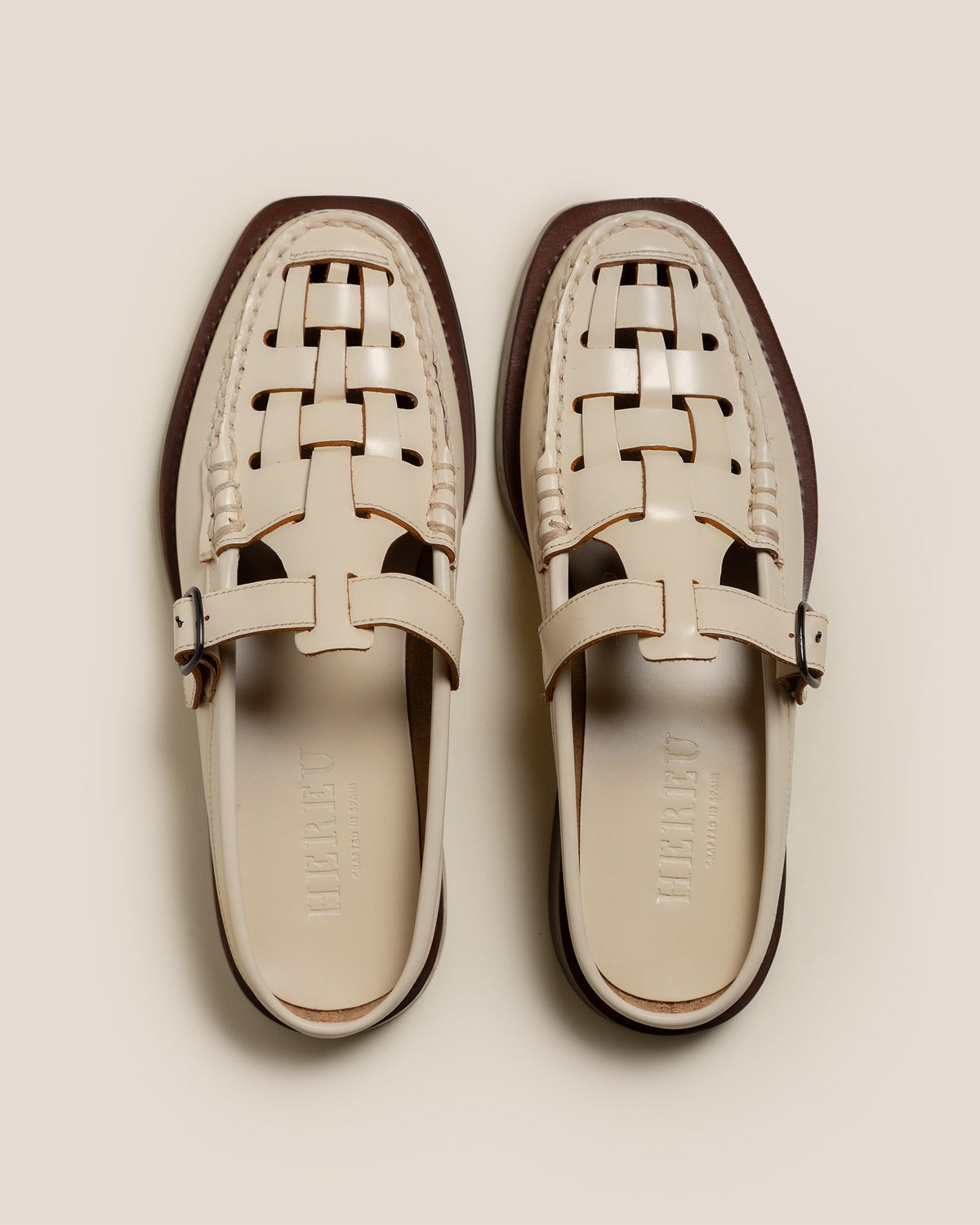 BONELL - Woven T-bar Mule Loafer