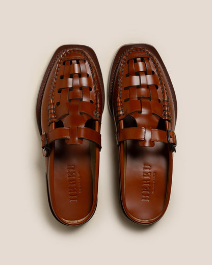 BONELL - FOR ALL - Woven T-bar Mule Loafer