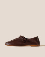 PLEGADA SHINY - Deconstructed Lace-up Shoe