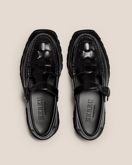 SOLLER SPORT - Men's Tread Sole T-Bar Loafer