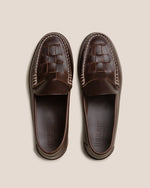 NOMBELA VEG TAN - Men's Interwoven Detail Slip-On Loafer