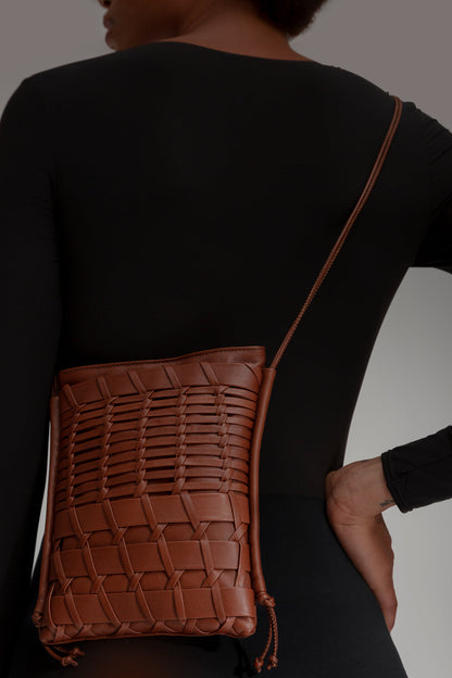 TRENA - Flat Square Crossbody Bag