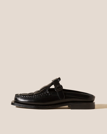 BONELL - Men's Woven T-bar Mule Loafer