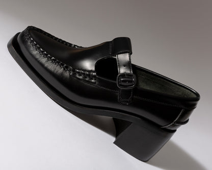 ALBER HEELED - T-Bar Loafer