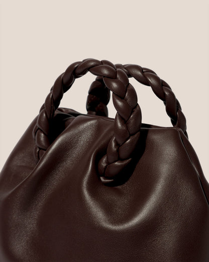 BOMBON - Plaited-handle Leather Handbag