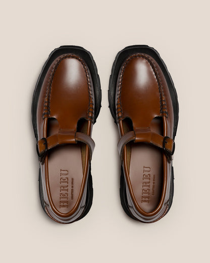 ALBER SPORT - FOR ALL - Tread Sole T-Bar Loafer