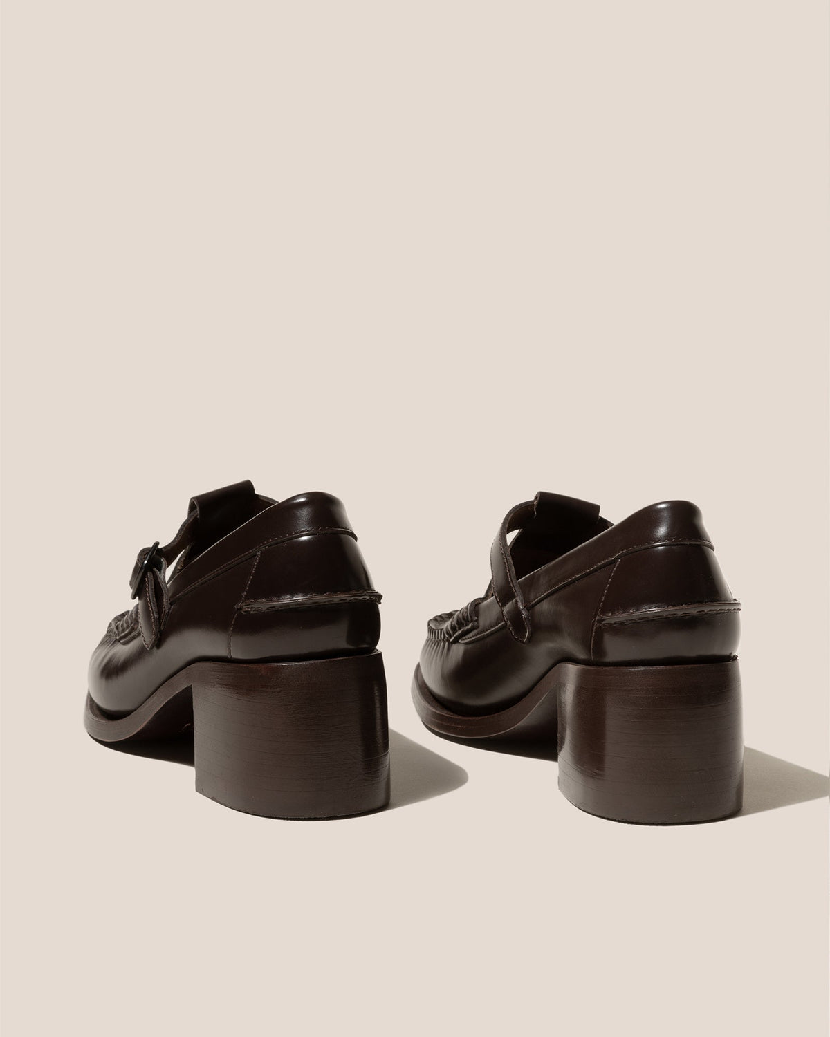 ALBER HEELED - T-Bar Loafer