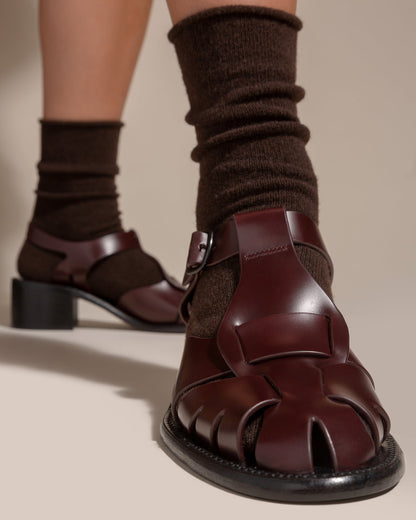 PESCA HEELED - Fisherman Sandal