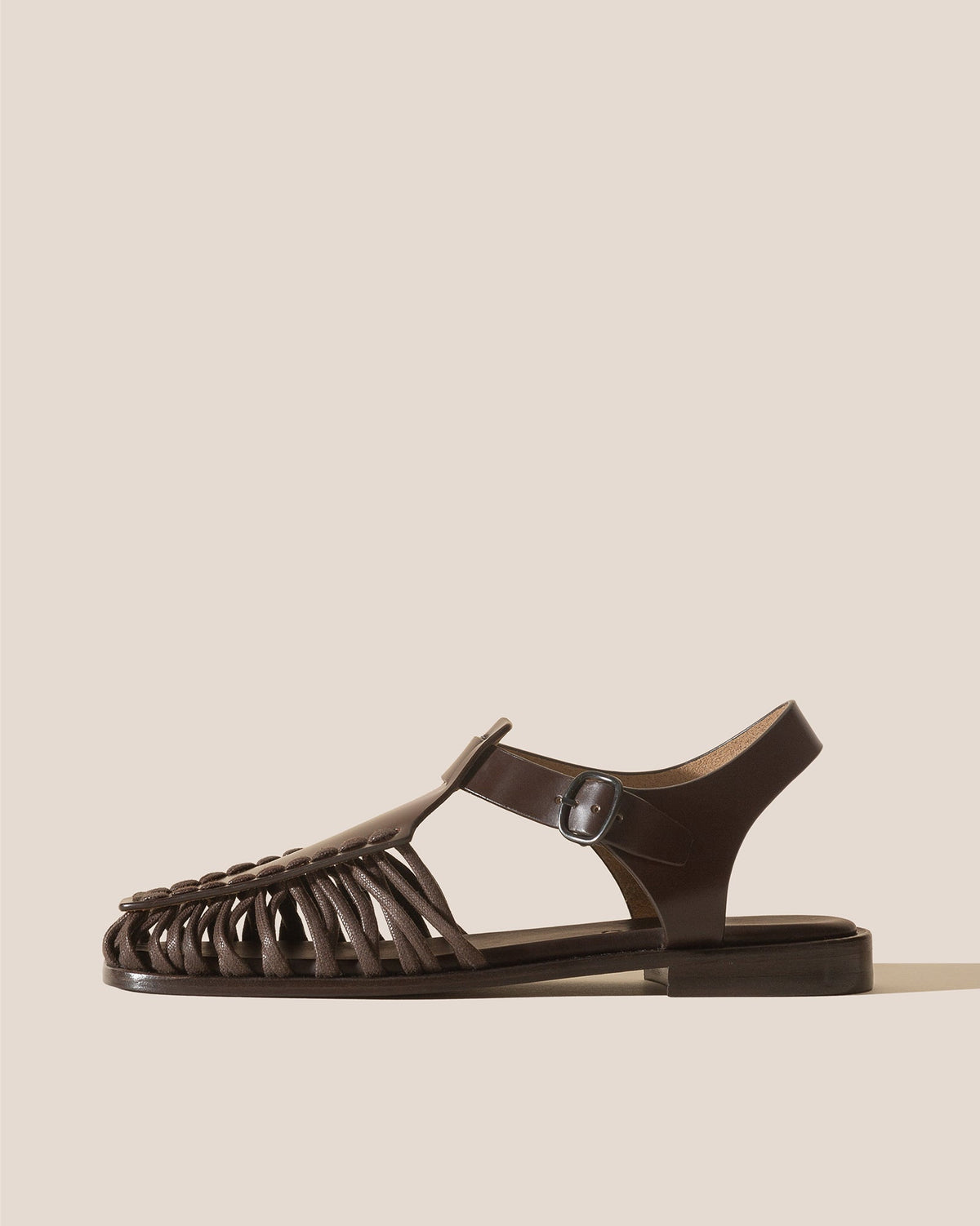 ALARO - Men's Square-Toe T-bar Sandal