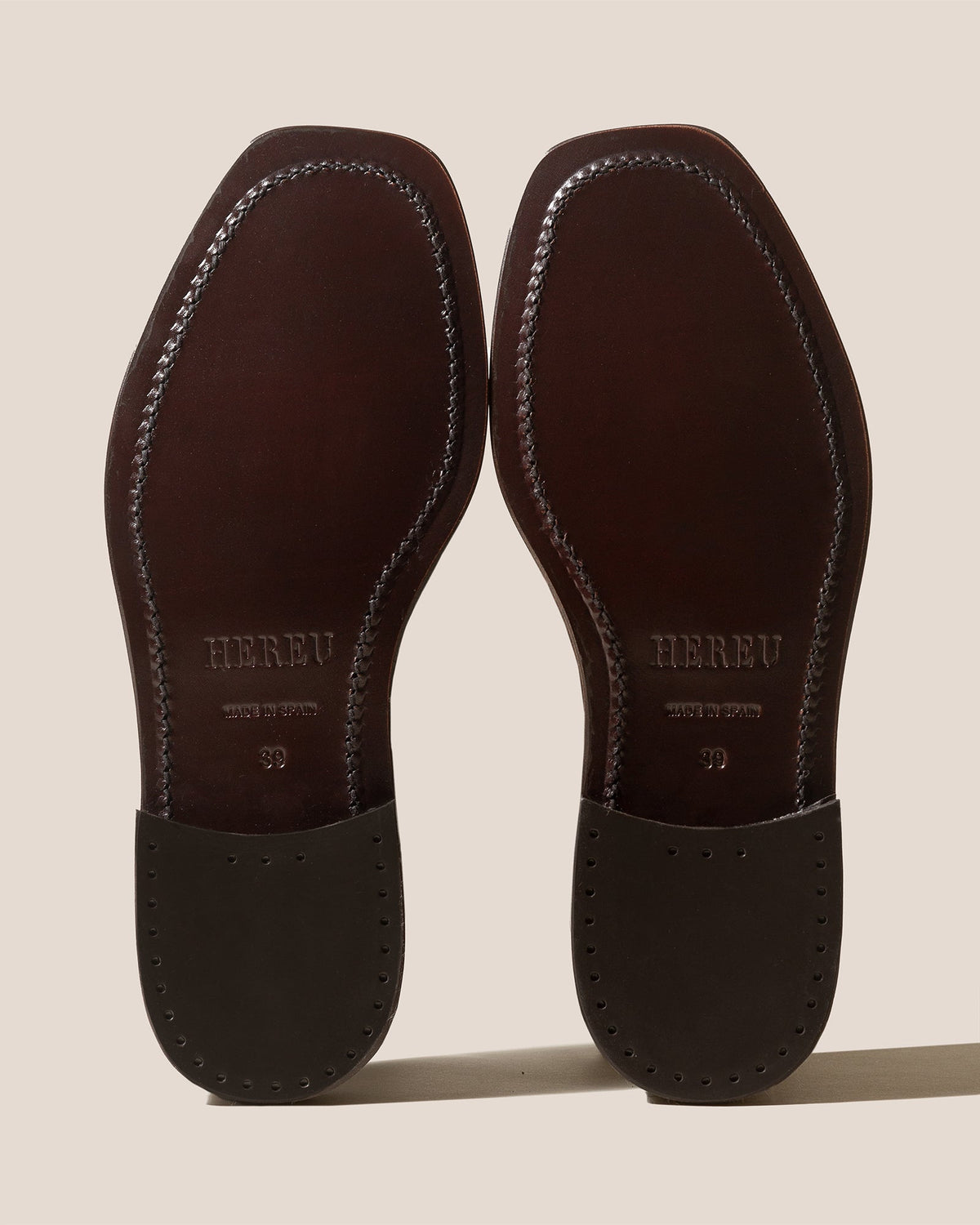 SINEU MULE - Interlaced Detail Slip-On Mule Loafer