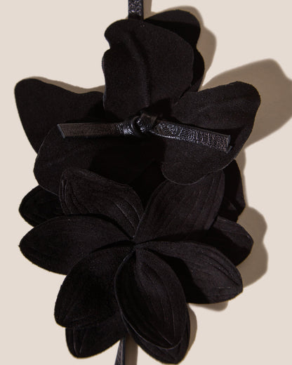 COROLA - Flower Charm with Leather Strap