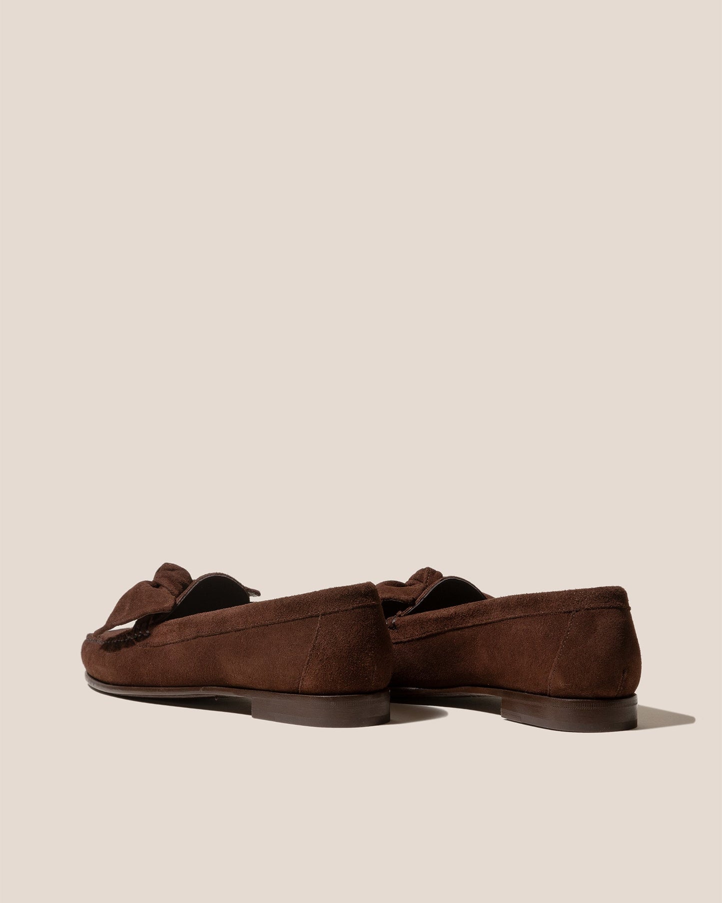 CORBATI SUEDE - Bow-Detail Slip-On Loafer