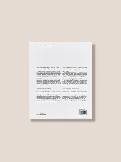 JOSÉ ANTONIO CODERCH - Design Biography Book by Antonio Armesto & Rafael Diez