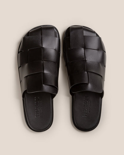 DIRA SLIM - Men's Interwoven Mule