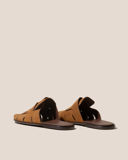 DIRA SLIM SUEDE - Men's Interwoven Mule
