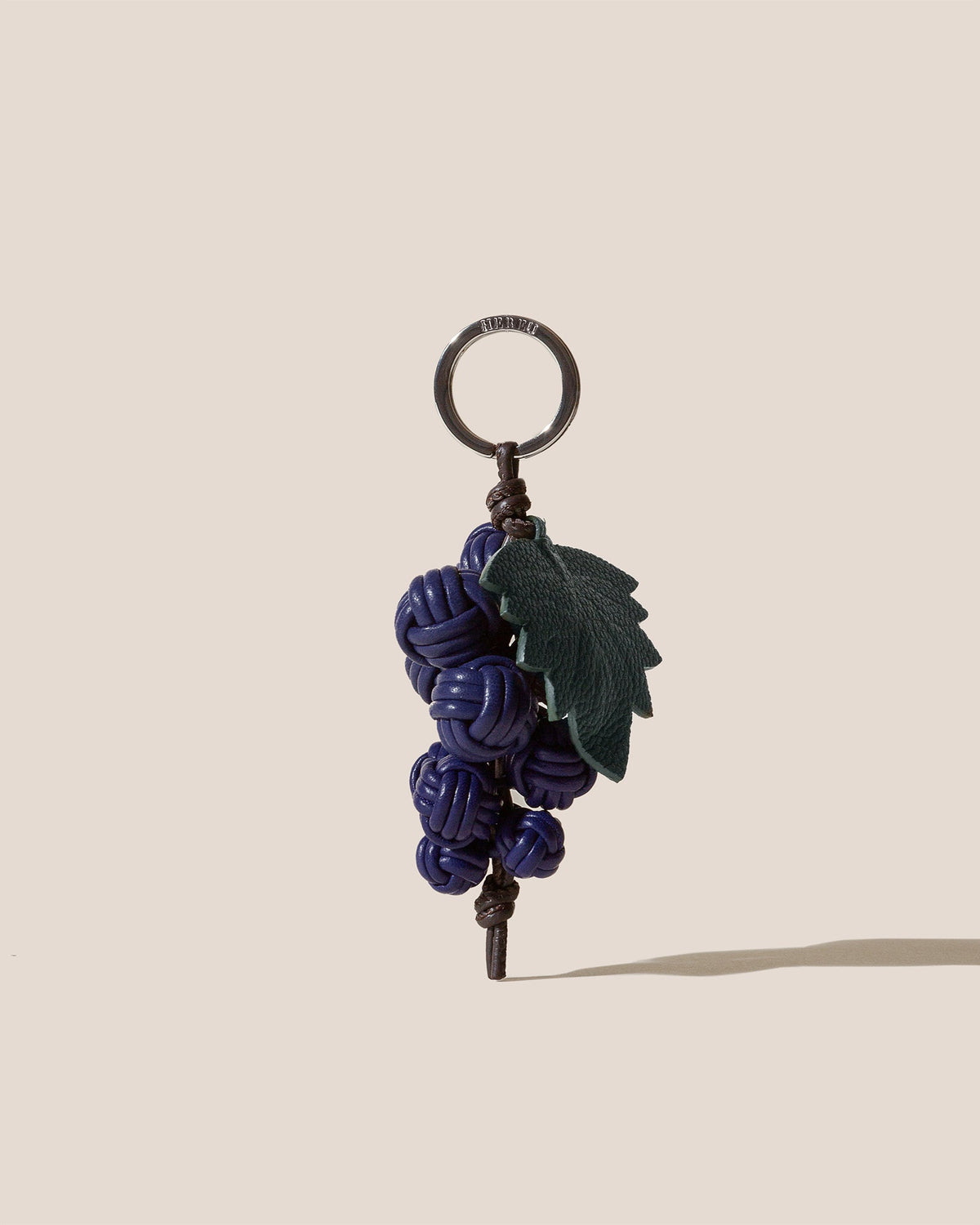 RAÏM - Hand-Knotted Grapes Leather Key Holder