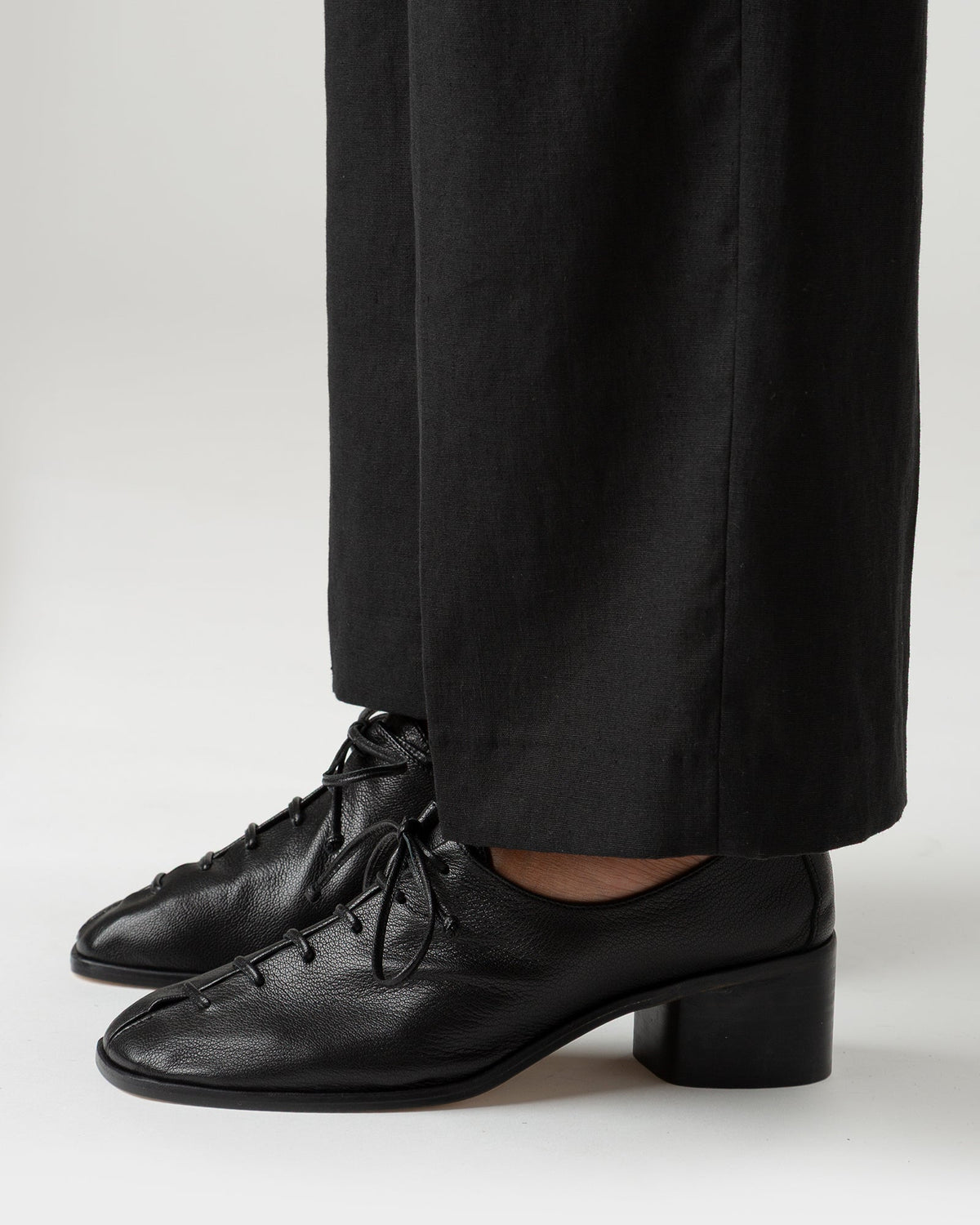 PLEGADA HEELED - Deconstructed Lace-up Shoe