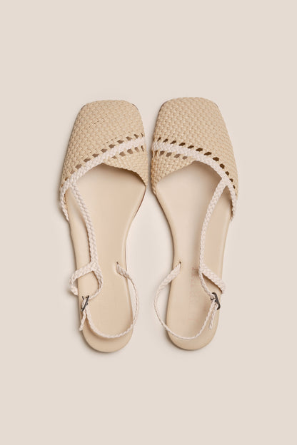 RONDAIA - Woven Asymmetrical Sandal