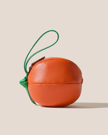 TARONJA PURSE - Orange-Shaped Leather Coin Purse