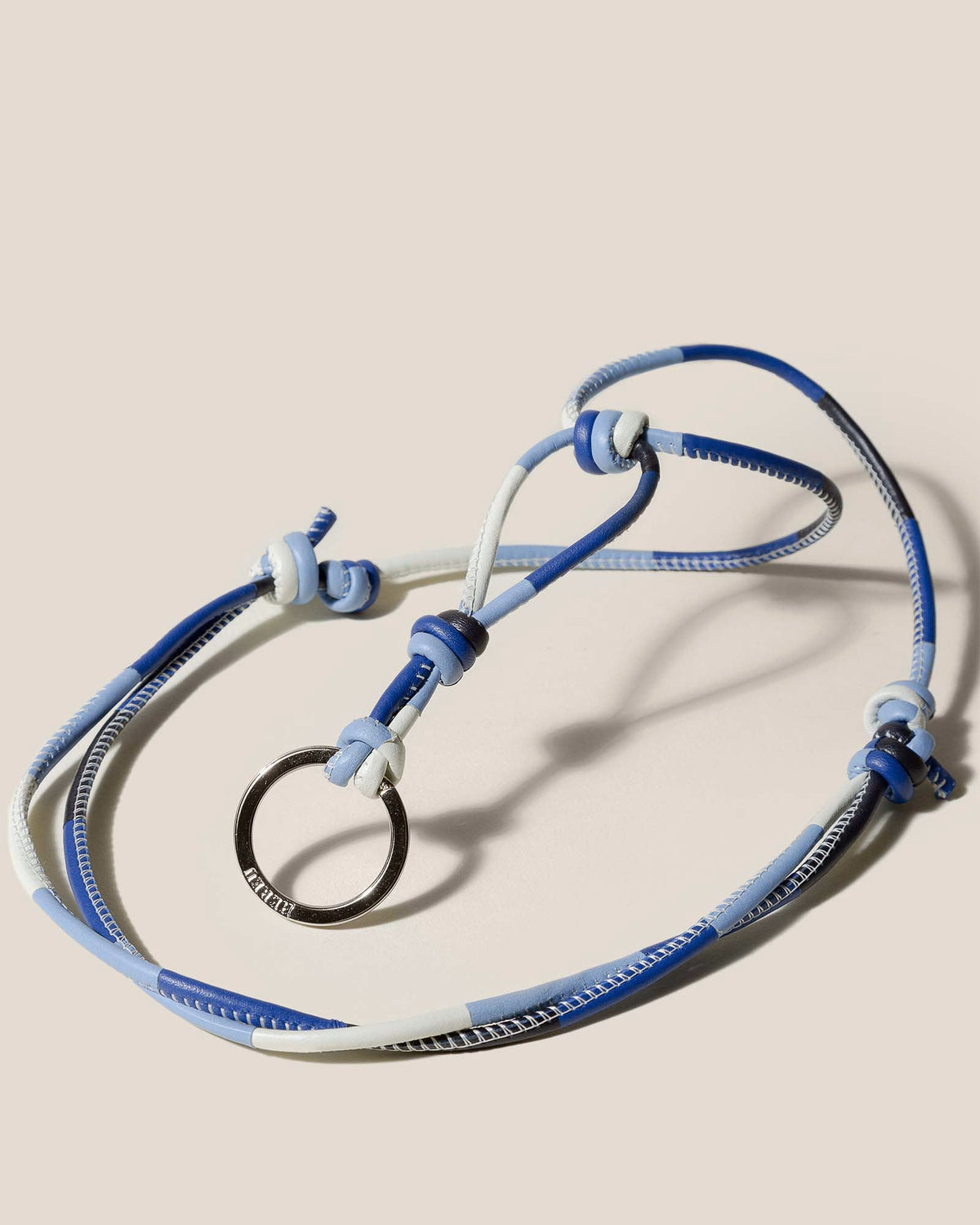 MAR KEYCHAIN - Hand-Knotted Patchwork Keychain