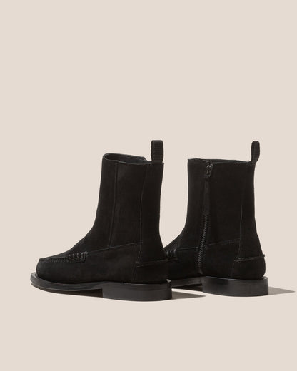 ANDREU SUEDE - Men's Low-calf Zipped Boot