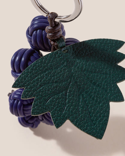 RAÏM - Hand-Knotted Grapes Leather Key Holder