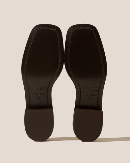 ALARO - Men's Square-Toe T-bar Sandal