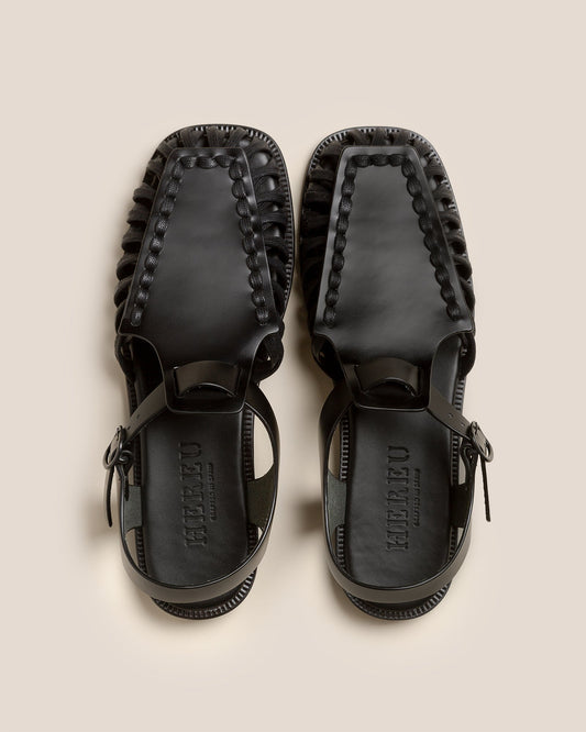 ALARO - Square-Toe T-bar Sandal