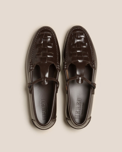 MAQUEDA - Interwoven T-Bar Loafer